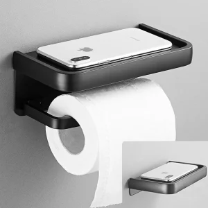 Suporte para armazenamento de banheiro