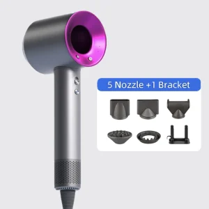 Secador de cabelo com íons negativos, alta velocidade