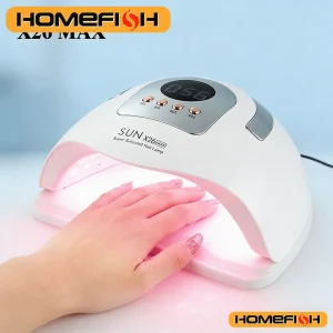 Secador de gel com sensor automático e temporizador