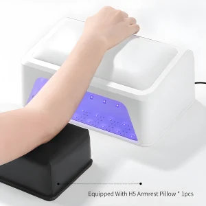 Novo produto: Lâmpada UV/LED 2 em 1 para unhas com apoio de braço