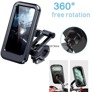Suporte para celular de bicicleta à prova d’água