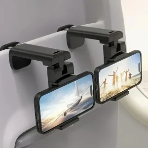 Suporte portátil dobrável para celular em aviões