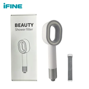 Chuveiro de mão de luxo com filtro ACF e anticalcário