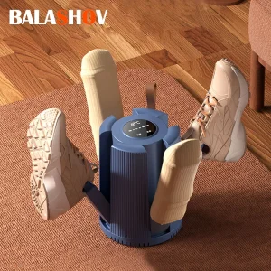 Secador de sapatos inteligente com temporizador