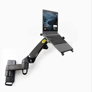 Suporte de parede retrátil de alumínio para notebook