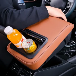 Almofada de apoio de braço para console central de carro