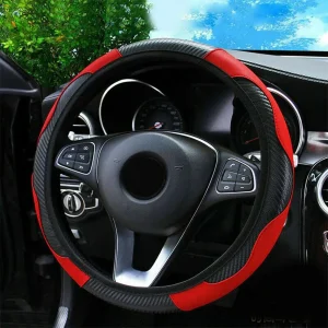 Funda universal antideslizante y transpirable para volante de coche