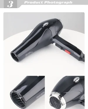Secador de cabelo profissional KEMEI KM-5822 de alta qualidade