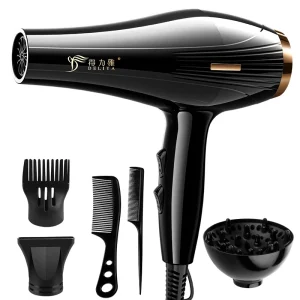 Novo secador de cabelo de alta potência e secagem rápida para uso doméstico