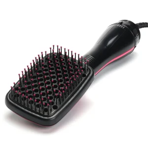 Pente e secador de cabelo sem emaranhados.
