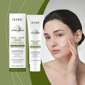Creme facial para remoção de acne, minimiza poros