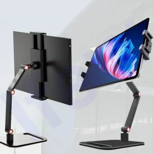 Suporte de metal para monitor portátil, celular e tablet