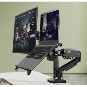 Suporte para Monitor Duplo e Notebook